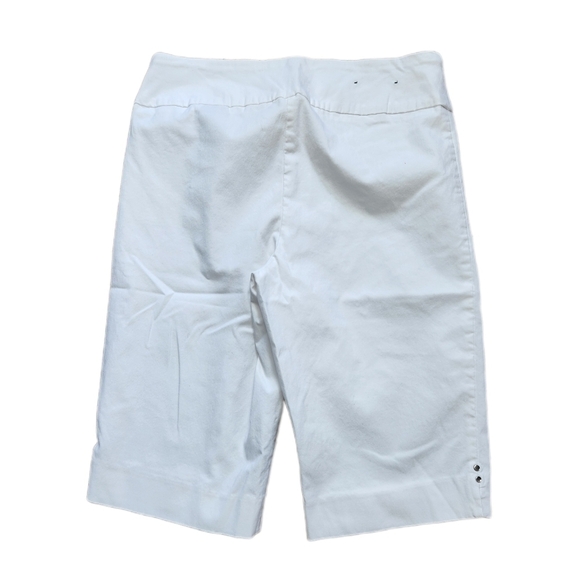 NWOT S.C&C.O white capri Size 10 - Picture 2 of 5